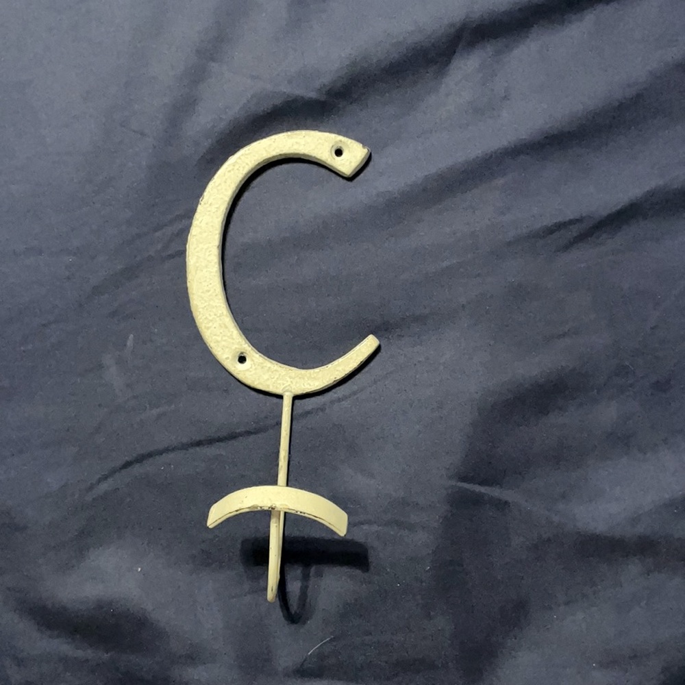 Monogram Wall hook